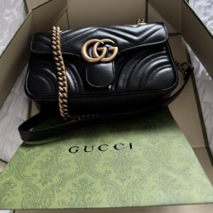 GG Marmont Matelasse Mini Black <br> <a href="https://sehabags.com/condition/" target="_blank" rel="noopener"><span class="p-condition" style="color:#777;font-size:14px;">Perfect condition</span></a>